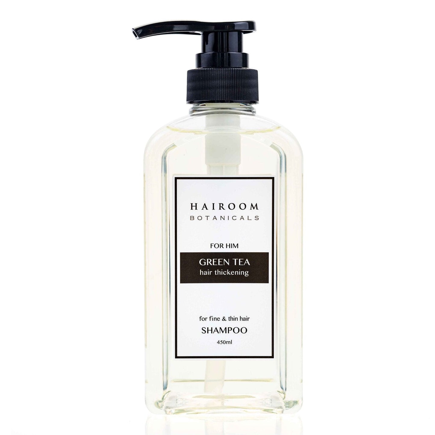 HAIROOM Hair Thickening (Green Tea) Shampoo 450ml (MEN) Fixed Size
