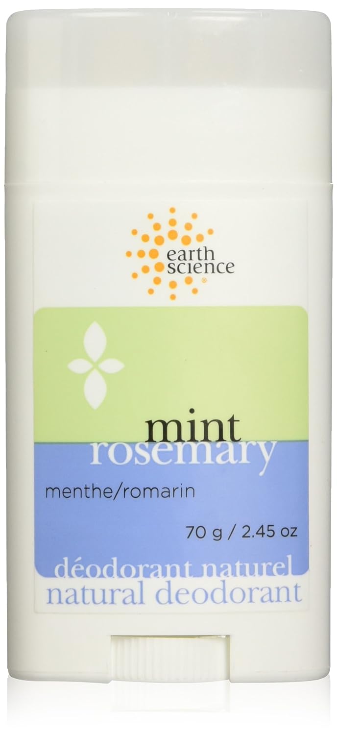 Deodorant - Mint Rosemary, 2.5 Ounce (Pack of 4)