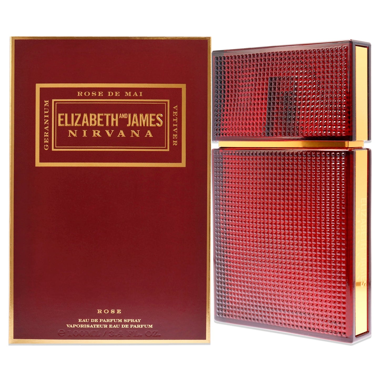 Nirvana Rose by Elizabeth and James for Women 3.4 oz EDP Spray