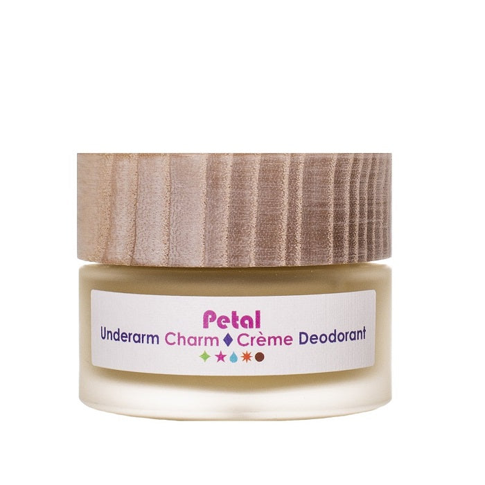 Living Libations Underarm Charm Creme Deodorant 30ml - Petal