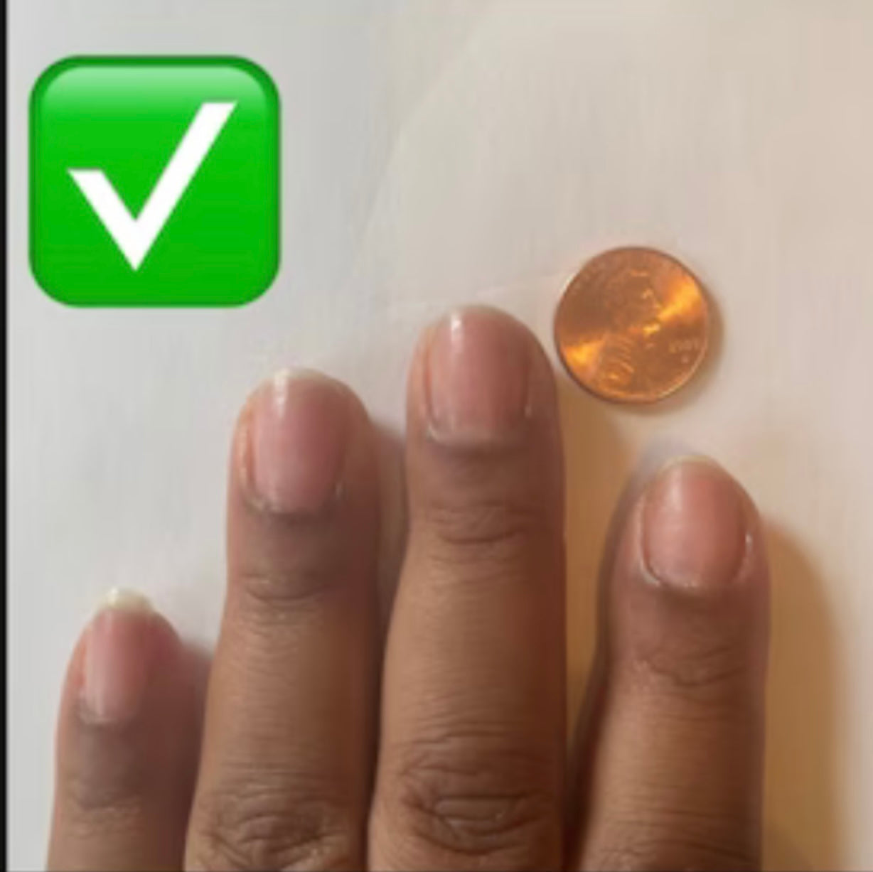 Nude Rhinestone Spotted Press On Nails