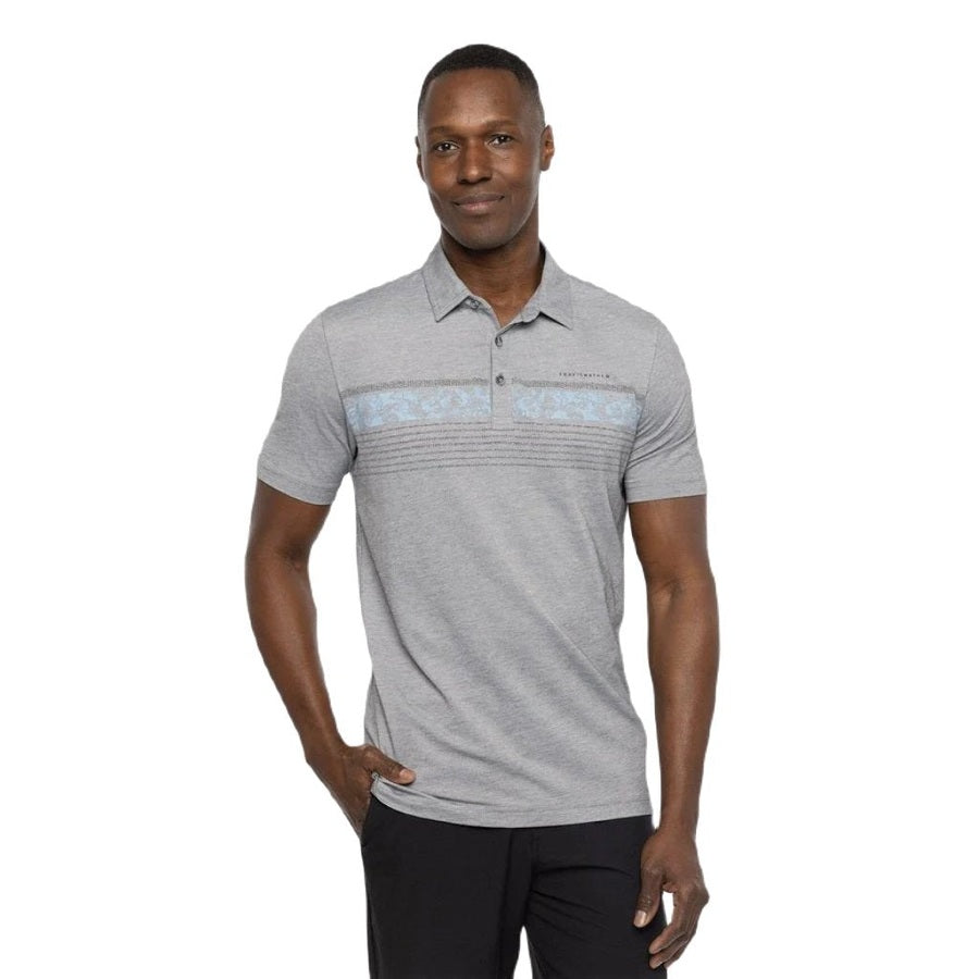 Travis Mathew Underwater Museum Polo - Grey