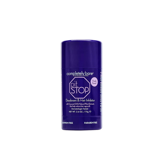 completely bare pit STOP Deodorant & Hair Inhibitor - Nourishing Coconut Oil & Hair Minimizers