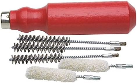 Golfworks Hosel Cleaning System Complete Set Red Handle 3 Wires 2 Cotton Brushes