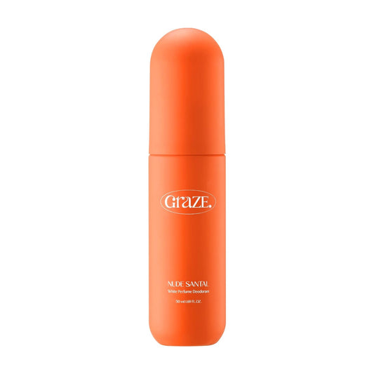 Perfume Deodorant | GRAZEPOINT Aluminum Free for Men & Women effective odor and sweat protection | 1.69 Fl Oz | Natural D.O. & Sugar Cane Extract | SANTAL