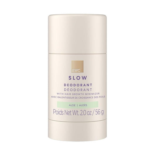 European Wax Center Aloe-Infused Deodorant Stick - Natural, Aluminum-Free, Long-Lasting Odor Protection with Slow Hair Regrowth Minimization, Prevent Ingrown Hairs & Bumps Brightening Vitamin E, 2oz