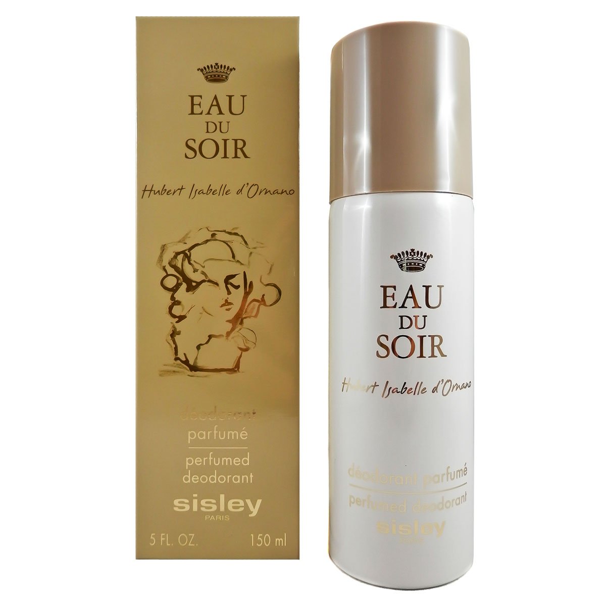 Sisley Eau de Soir Perfumed Deodorant Spray for Women, 5 Ounce