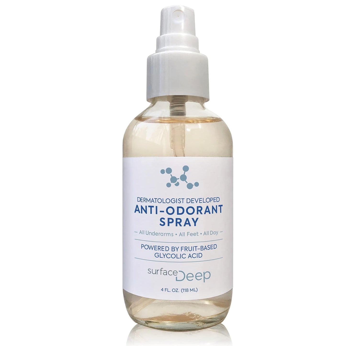 Spray Deodorant for Men/Women, Natural Deodorant Spray, Anti-Odorant, Natural Spray Deodorant for Women and Men, Aluminum Free, Vegan, Cruelty Free.