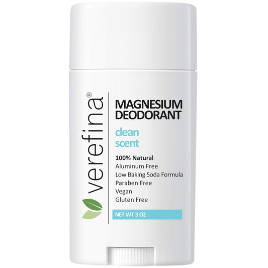Aluminum Free Deodorant For Men & Women | All Natural | Hypoallergenic | Paraben Free | Non Toxic | Cruelty Free | Vegan | Natural Deodorant For Sensitive Skin | 3 Oz Stick