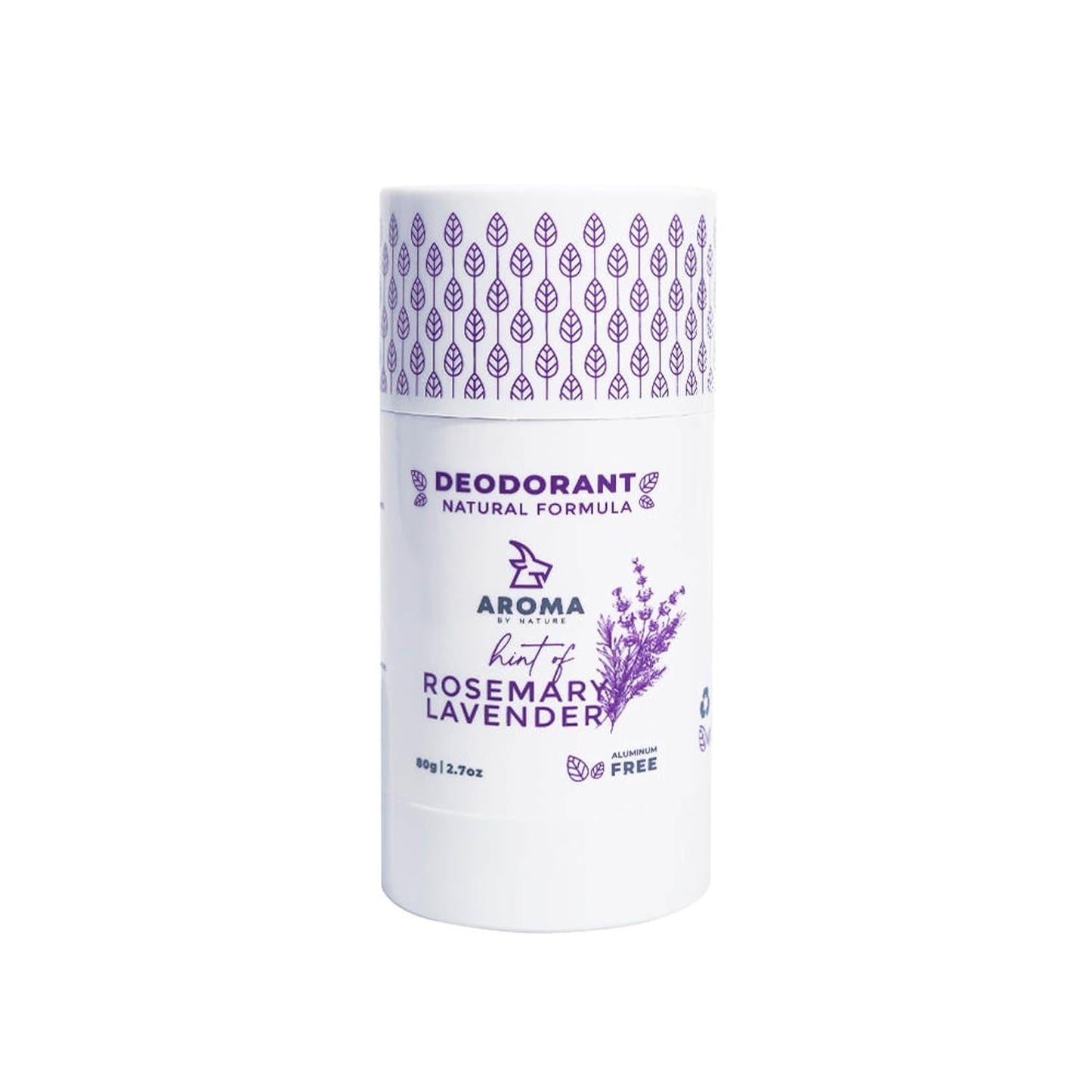 | Aluminum-Free Natural Deodorant For Women & Men With Probiotics and Shea Butter - Sensitive Skin formula, baking soda free, | Plant-Based (Hint Of Rosemary Lavender)