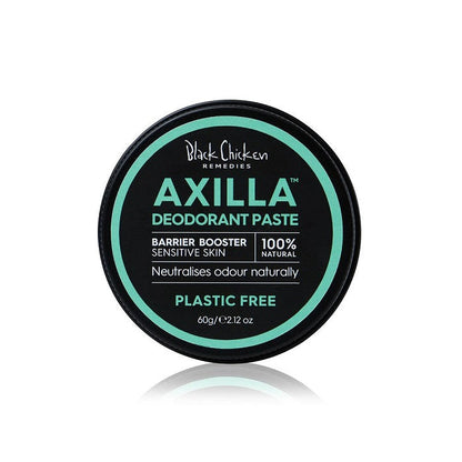 Buy Black Chicken Axilla Natural Deodorant Paste for Sensitive Skin at One Fine Secret now! 60g Plastic Free Tin. Natural & Organic Skincare and Makeup Clean Beauty Store in Melbourne, Australia