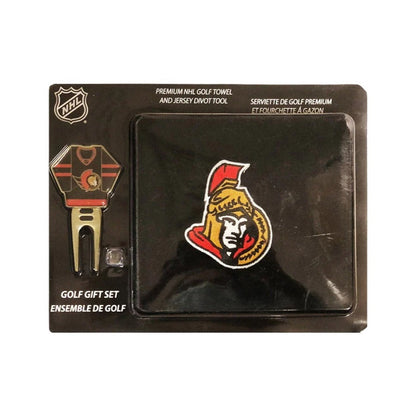 NHL Towel, Jersey, Divot Golf Tool Set