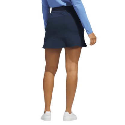 Adidas Ladies Frill Skirt - Navy
