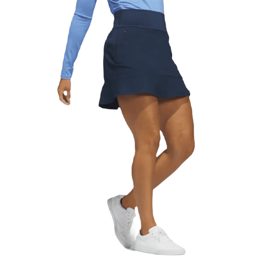 Adidas Ladies Frill Skirt - Navy