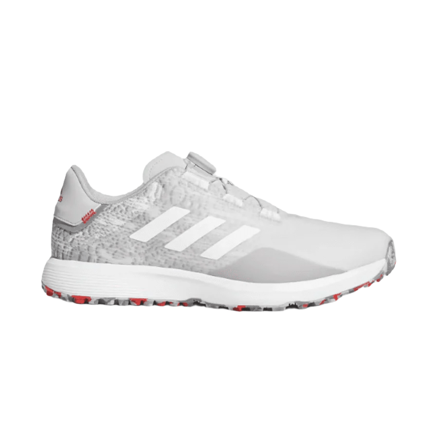 Adidas S2G BOA Wide Men's Spikeless Golf Shoes - Grey