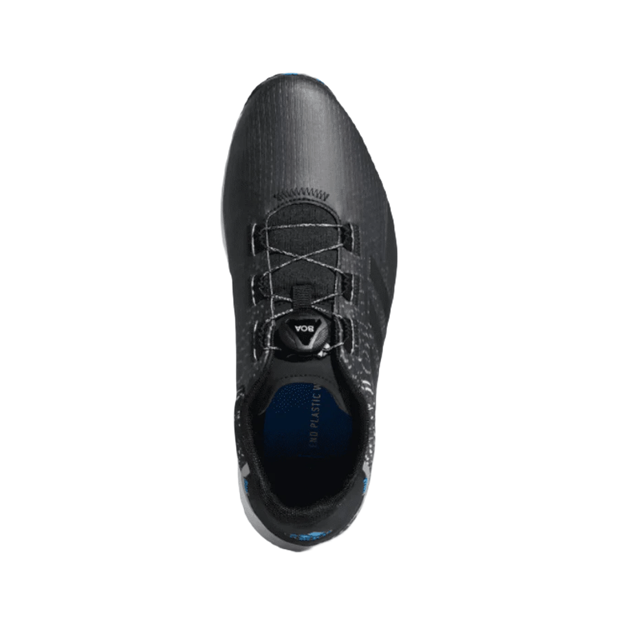 Adidas S2G BOA Wide Men's Spikeless Golf Shoes - Black