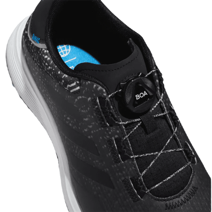 Adidas S2G BOA Wide Men's Spikeless Golf Shoes - Black