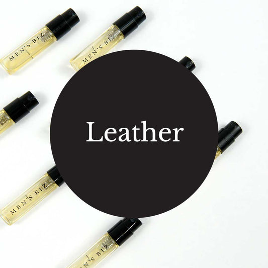 Leather Fragrance Sample Pack, 6 x 1ml